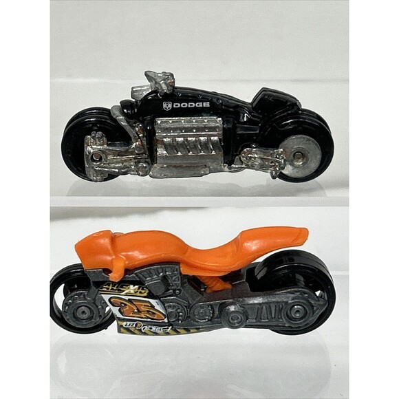Hot Wheels Motorcycle Scooter Lot 7 Dodge Tomahawk Street Stealth Police - Picture 8 of 13